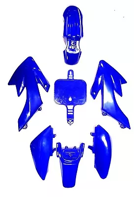 Plastic Dirt Pit Bike Body Kit Fender For Honda Xr50 Crf50 125 Ssr Sdg Blue • $23.95