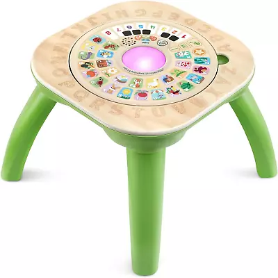 LeapFrog ABCs And Activities Wooden Table Activity Center New Toy Gift • $80.99