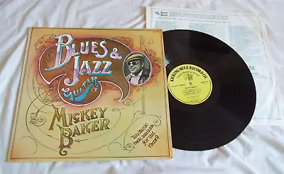 Mickey Baker/ Blues And Jazz Guitar 1976-a1/b1 Ex • $17.67