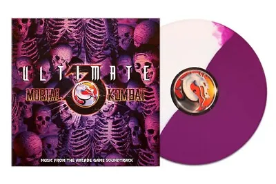 Ultimate Mortal Kombat 3 Game Soundtrack LP Purple White Split Vinyl Mondo /525 • $49.99