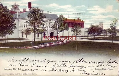 1907 Michigan City Indiana State Prison • $7.49