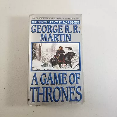 Game Of Thrones Original Cover 1996 First Paperback George R. R. Martin • $14.45