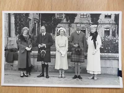 Royal Family Postcard By J & J Bisset Ballater Aberdeenshire • £6.50