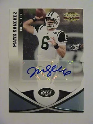 2011 Gridiron Gear Mark Sanchez NY Jets Auto 1/1 • $75