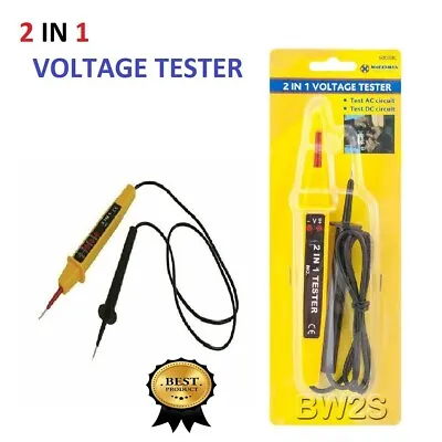 £3.64 • Buy New 2 In 1 Tester Voltage Ac Dc Electric Pen Mains Socket Power 380v Diy Circuit