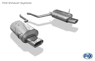 Duplex Sports Exhaust BMW 7er E38 730i 735i 740i 160x80mm • $1033.89