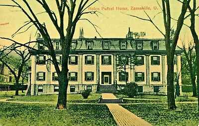 Postcard The Helen Purcell Home In Zanesville Ohio Retirement Home For Women. E2 • $3.99