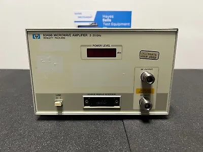 HP / AGILENT 8349B Microwave Amplifier 2 GHz To 20 GHz Calibrated Til 12/2024 • $695