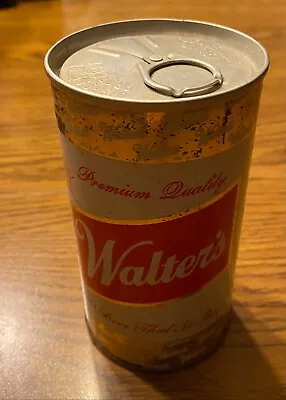 Walters Straight Steel Pt  Empty Bo Beer Can The Beer That Is Beer • $3.15