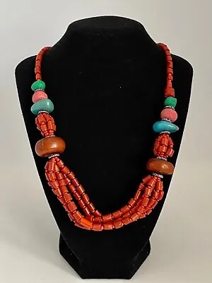 Handcrafted Moroccan Berber Necklace Amazigh Tribal Jewelry Traditional • $59