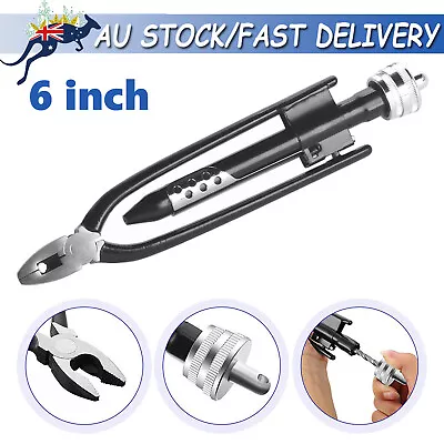 6  Aircraft Safety Wire Twist Twister Lock Pliers Twisting Tool Kit Motocycle AU • $18.19