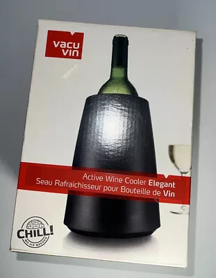 $5 • Buy Vacu Vin Rapid Ice Elegant Wine Cooler - Black