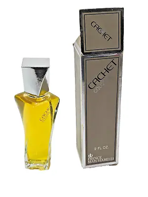 VINTAGE Cachet Cologne For Women 2 Fl Oz By Prince Matchabelli Perfume W/ Box • $94.99