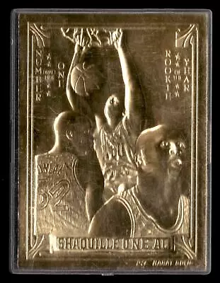 1994 Bleachers / Classic 23K All-Gold #NNO Shaquille O'Neal 2937/24900 • $0.99