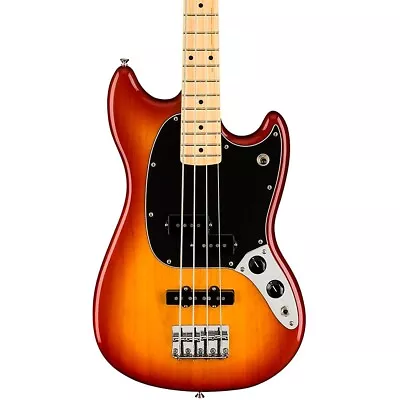 Fender Player Mustang PJ Bass With Maple Fingerboard Sienna Sunburst • $849.99
