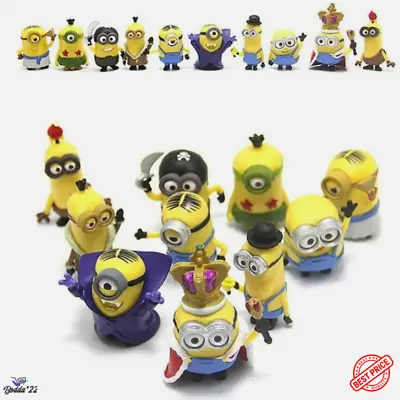 10PCS Despicable Me Minions Action Figures PVC Figurines Amazing Toys Gift Kids • $36.99