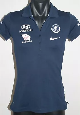 AFL Carlton Blues Football Club Polo Shirt Women's Size XS Nike • $24.99