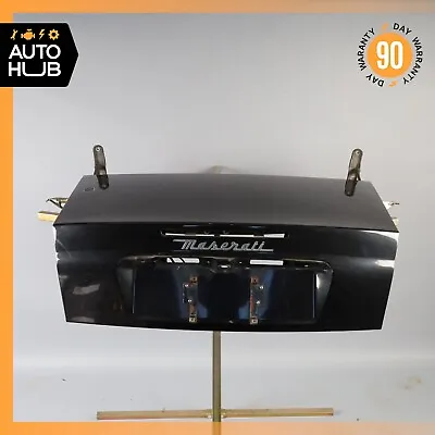 02-07 Maserati Spyder Cambicorsa GranSport GT M138 Trunk Lid Shell Black OEM 49k • $896.40