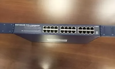 Netgear ProSafe JGS524 24 Port Gigabit Switch With Rack Mount Ears • £25