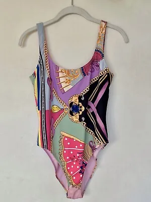 Versace Ventagli-Print One-Piece Swimsuit • $82