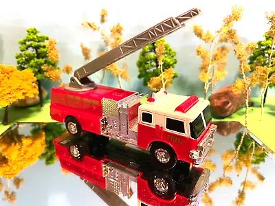 Fire Truck Ladder Company Articulating Ertl Quality Incident Command Unit • $20