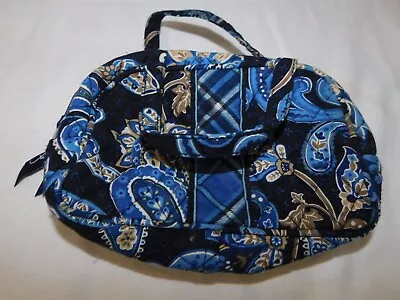 Vera Bradley Itty Bitty Betsy Tote Windsor Navy VGUC • $5.29