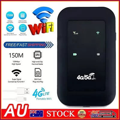 Unlocked 4G Pocket Mobile Broadband Wireless WiFi Router Portable MiFi Hotspot • $24.59