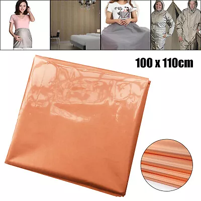 £11.99 • Buy Copper Fabric Blocking Blanket EMF RF RFID Shielding Anti Radiation Protection