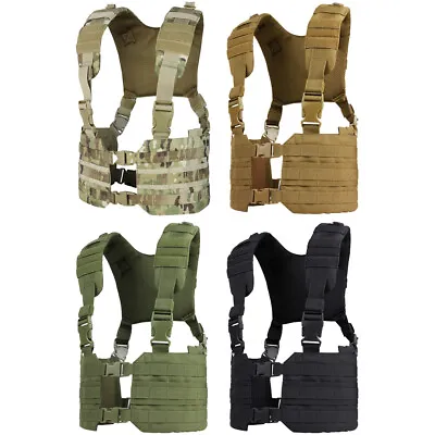 Condor MCR7 Ronin MOLLE Airsoft Chest Rig Adjustable Tactical Modular Vest • $39.95