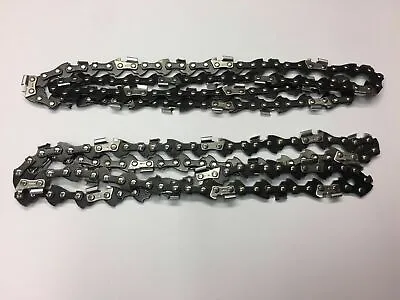 PACK OF 2 Homelite 14  Bar Replacement Chainsaw Chain 1.3 Mm 52 LINKS  • £21