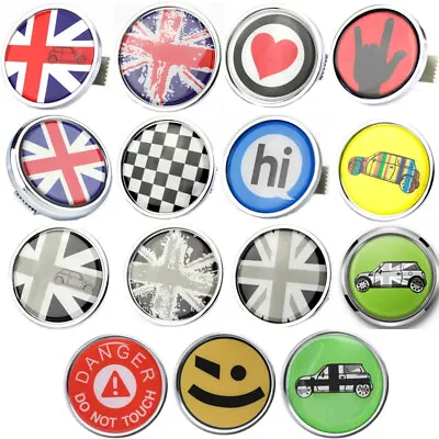 For MINI Cooper JCW Accessory Metal 3D Union Jack Front Grill Hood Emblem Badge • $12.29