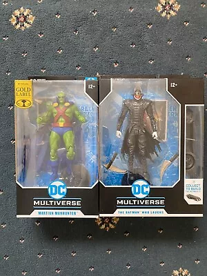 McFarlane Toys Martian Manhunter And Batman Who Laughs 7 Inch Action Figure • $15.50