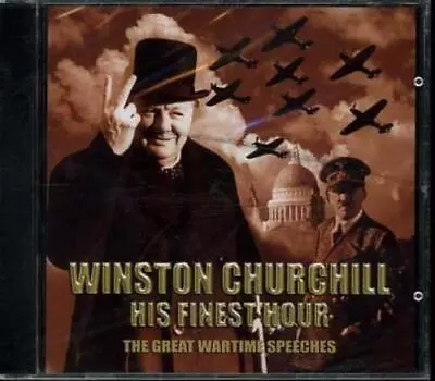 Winston Churchill - His Finest Hour: The Great Wartime Speeches CD Amazing Value • £3.31