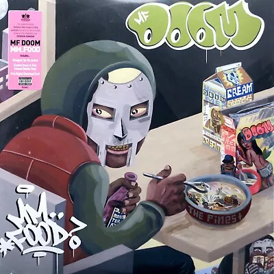 $49.99 • Buy MF Doom MM..FOOD + MP3s LIMITED EDITION New Sealed Green/Pink Colored Vinyl 2 LP