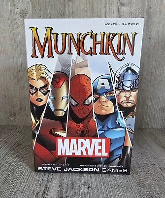 Munchkin Marvel Steve Jackson Card Game • £12.99