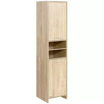 Artiss 185cm Bathroom Cabinet Tallboy Furniture Toilet Storage Laundry Cupboard • $81.54