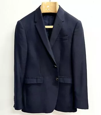 PAUL SMITH “The Kensington” Navy Blue Wool Sport Coat Jacket Size 40R • $99