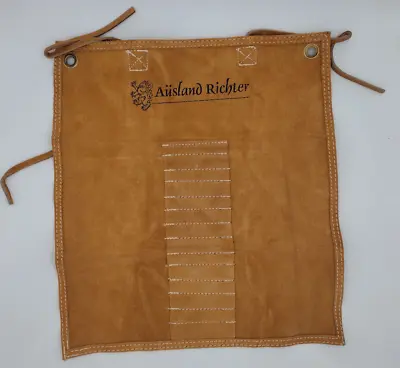 Leather Roll Up Pouch For Drill Bits Or Screw Drivers. Ausland Richter. NOS • $7.99