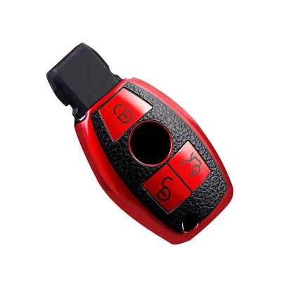 3 Button TPU Car Key Fob Case Cover Fit For Mercedes Benz A B C E S R CL AMG ML • $13.43