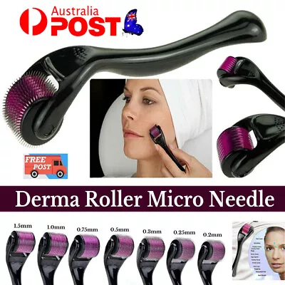 $9.70 • Buy 540 Titanium Micro Needle Derma Roller Beard Hair Regeneration Skin Care Growth