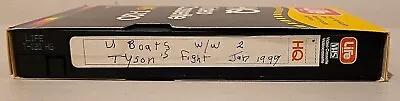 MIKE TYSON  Vs. FRANCOIS BOTHA VHS TSN FULL BROADCAST 1999 • $34.03