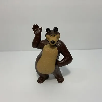 2016 Masha And The Bear 4” Waving Bear Character Figure Netflix Spin Master Toys • $6.39
