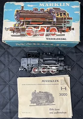 MARKLIN HO 3000 Steam Tank Engine #89028 Locomotive 0-6-0 Not Running • $39.99