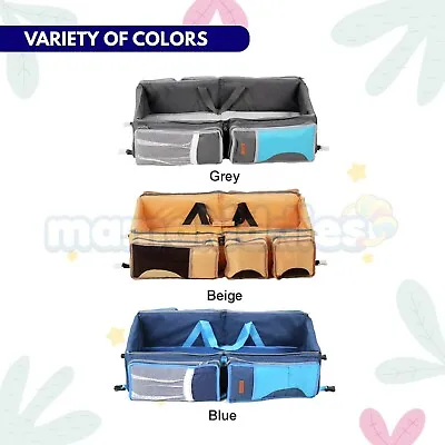 3 In 1 Baby Bed Portable Baby Travel Cot Crib Diaper Bag Foldable Carry Cot  • $24.95