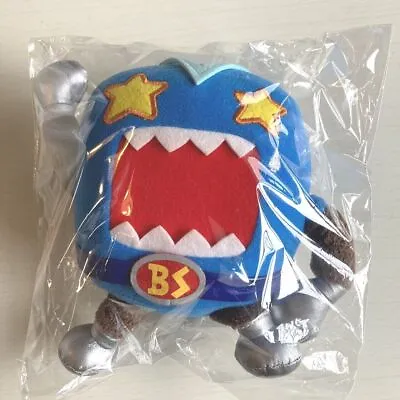 DOMO Kun BS Digital Soft Stuffed Toy Plush Plushy Blue Stars NHK Character Rare • $43.78