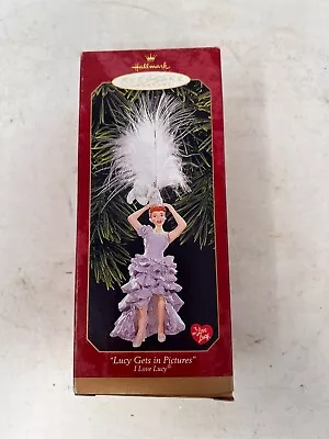 1999 Lucy Gets In Pictures In Box Hallmark Keepsake  I Love Lucy TWO IN STOCK  • $5.25