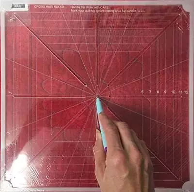 Westalee Design 8 Point Crosshair Ruler (12.5  X 12.5 ) • $33.16