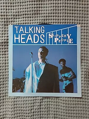 Talking Heads Slippery People 12 Inch Vinyl Single Record UK 1984 EMI 12EMI 5504 • £2