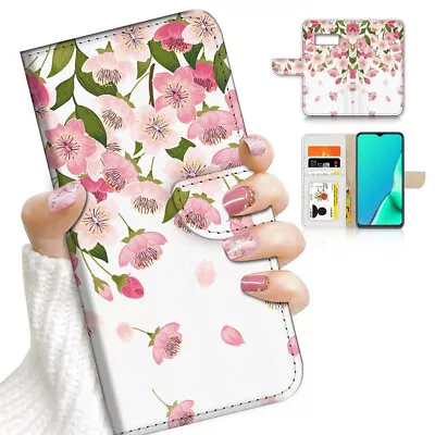 ( For Samsung S8 Plus / S8+ ) Flip Case Cover PB23233 Flower • $12.99