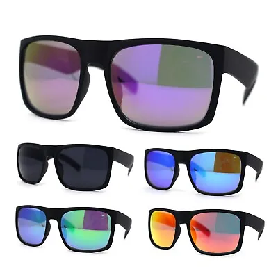 Mens OG Flat Top Rectangle Gangster Mob Shade Sunglasses • $9.95